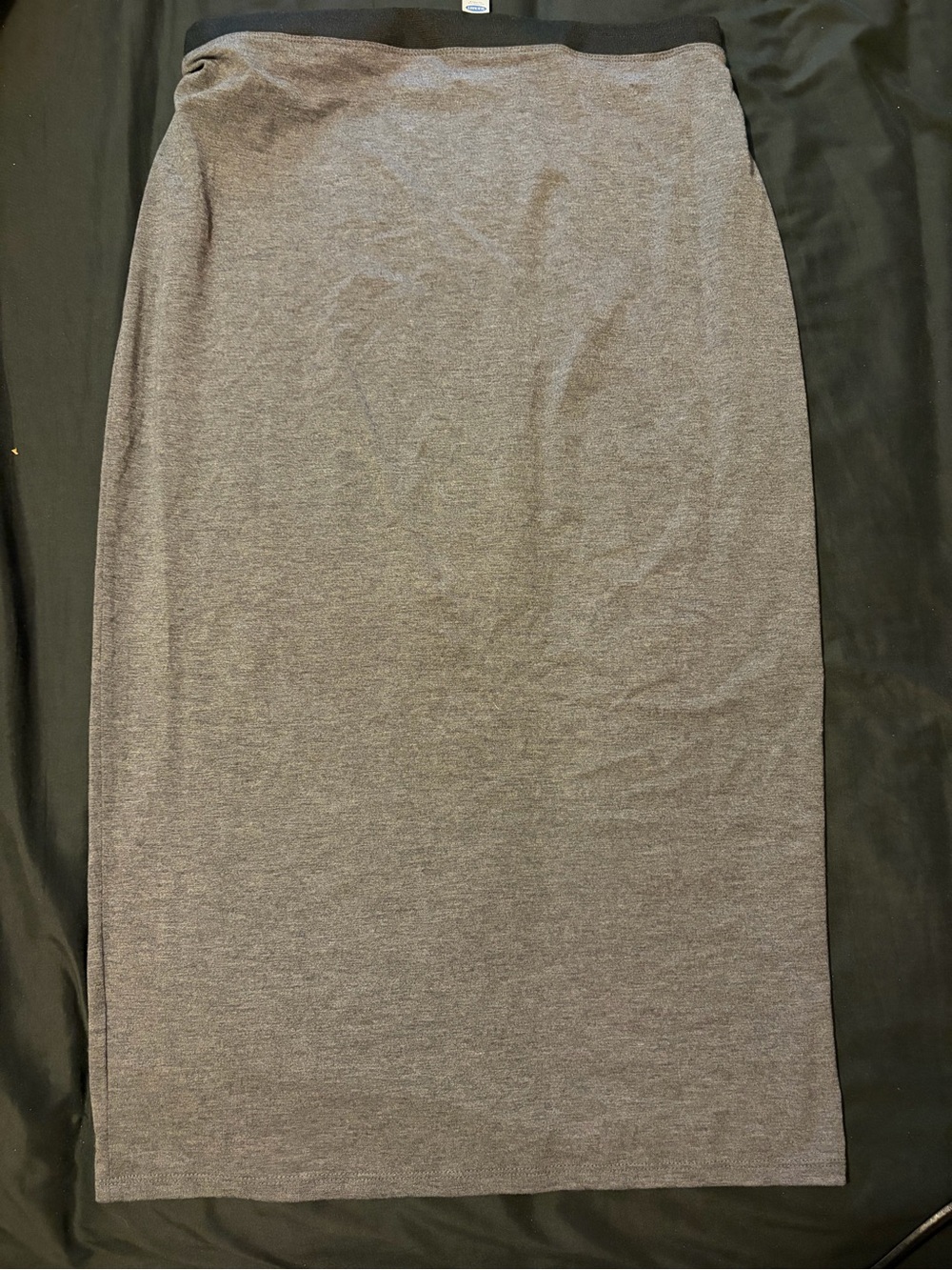 Old Navy Heather Gray Knit Pencil Skirt